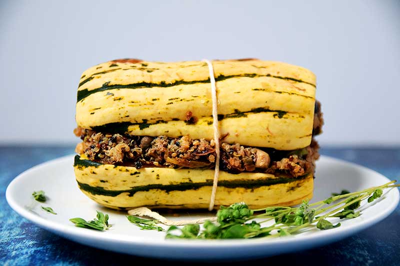 Honey Boat Delicata Squash ("Медовые лодочки")